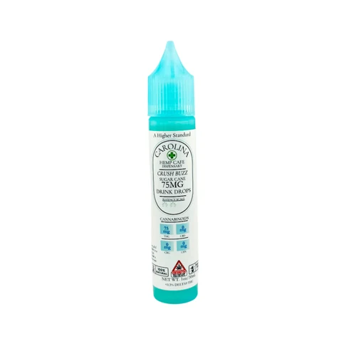 Crush Buzz THC Drops - 75mg/240mg, Fast Acting Water-Soluble THC!