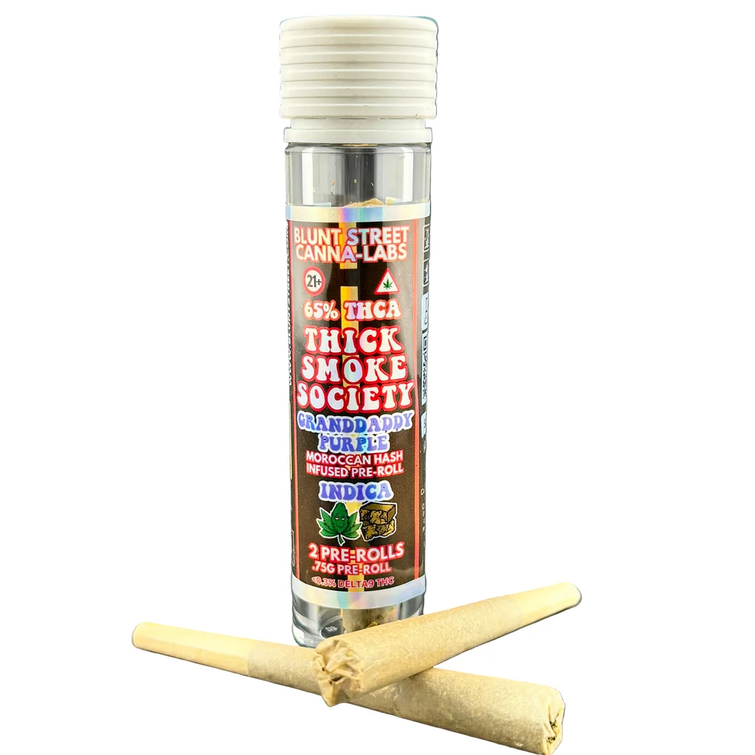 Hash Infused Pre-Rolls | 2 Pack | .75g Each granddaddy