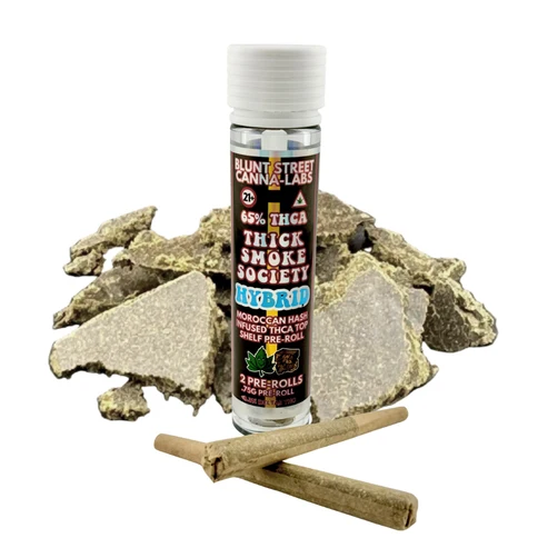 Hash Infused Pre-Rolls | 2 Pack | .75g Each hybrid