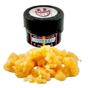 SUPER BOOF 96.2% THCA Crumble, Lab Tested, Solvent-Free