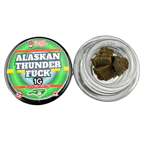 Alaskan Thunder Fuck THCA Moroccan Hash
