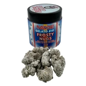 Frosty Nugs Gelato #41 THCA Flower | 31% THCA | Diamond Coated 99%