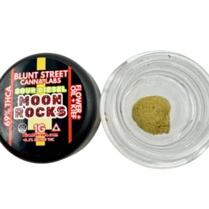 Moon Rocks – Sour Diesel THCA | 69% THCA Indoor Exotic | Sativa