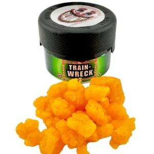 Trainwreck THCA Sugar Wax – 81.03% THCA | Full Spectrum Crumble | Blunt Street Canna-Labs